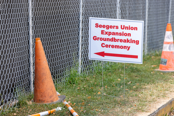 Groundbreaking event for the Seegers Union Expansion-10